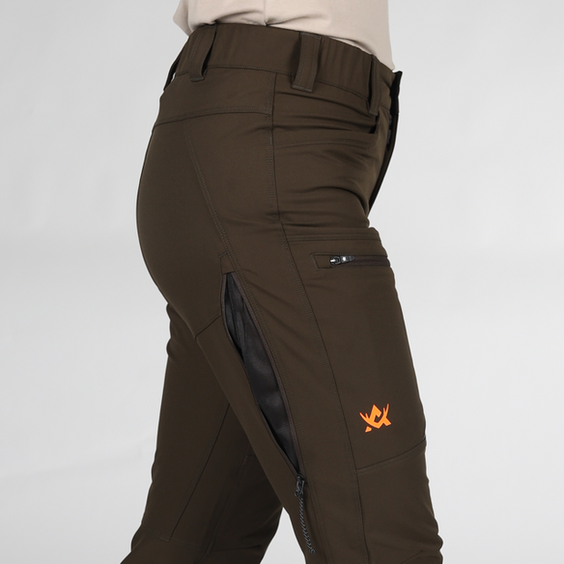 Chaser Ws Stretch Pants_Brown_530050_detail2 Normaali.png