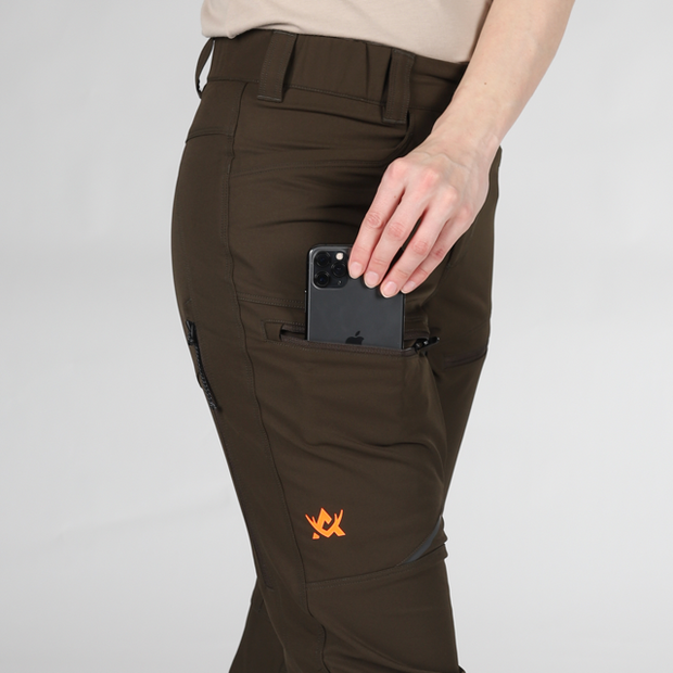Chaser Ws Stretch Pants_Brown_530050_detail3 Normaali.png