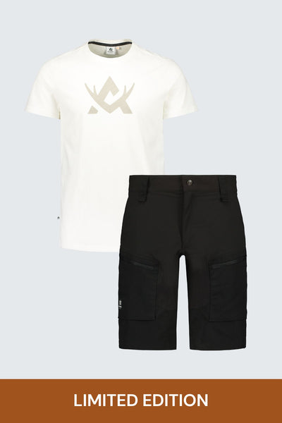 Alaska T-Shirt + Shorts Paket Herr